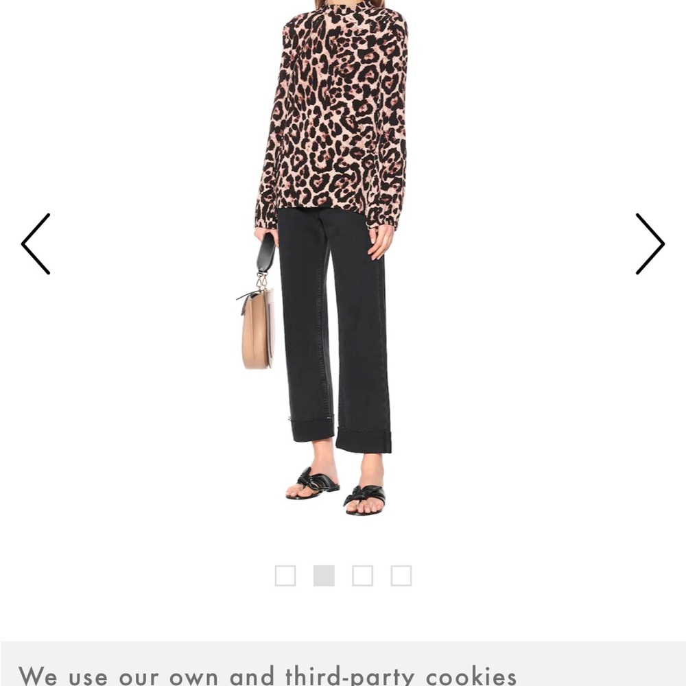 Baum and pferdgarten leopard print top